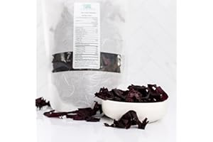 Dulse whole leaf raw - Atlantic Dulse Seaweed Wholesale Wildcrafted Maine Coast - 100% Pure, NO GMO, Sun-dried by Seaweed Kings (8 oz)