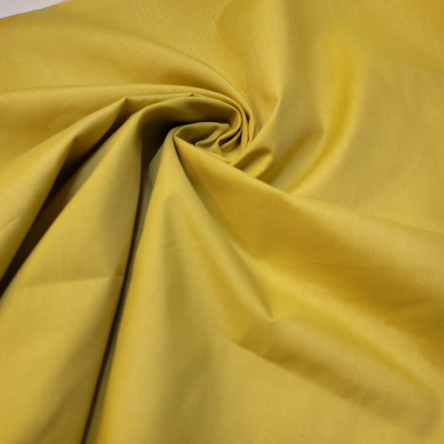 Plain/Solid Dyed Polycotton Dress Craft Fabric Material 45" - 112 cm Wide Sold As 1 Meter Pre - Cut Lengths (Available in 42 Colours)… (Mustard Yellow, 2 Meter)