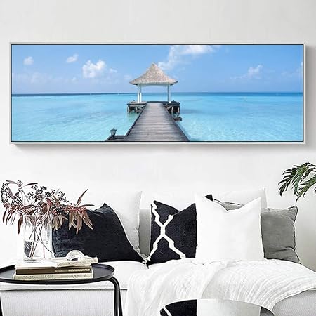Download Panoramique art mural de plage For Free