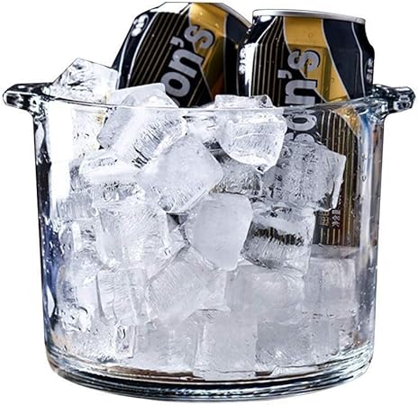 Compra IUYJVR Cubo de Hielo Tina de Bebidas para Fiestas Bodas Bar Vino