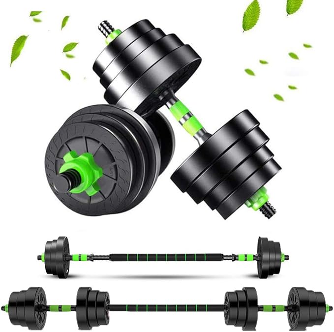 KICHOUSE Holz Hanteln Für Kinder 4 Stück - Leicht, Ergonomischer Griff, Fitness-Spielzeug, Gelb