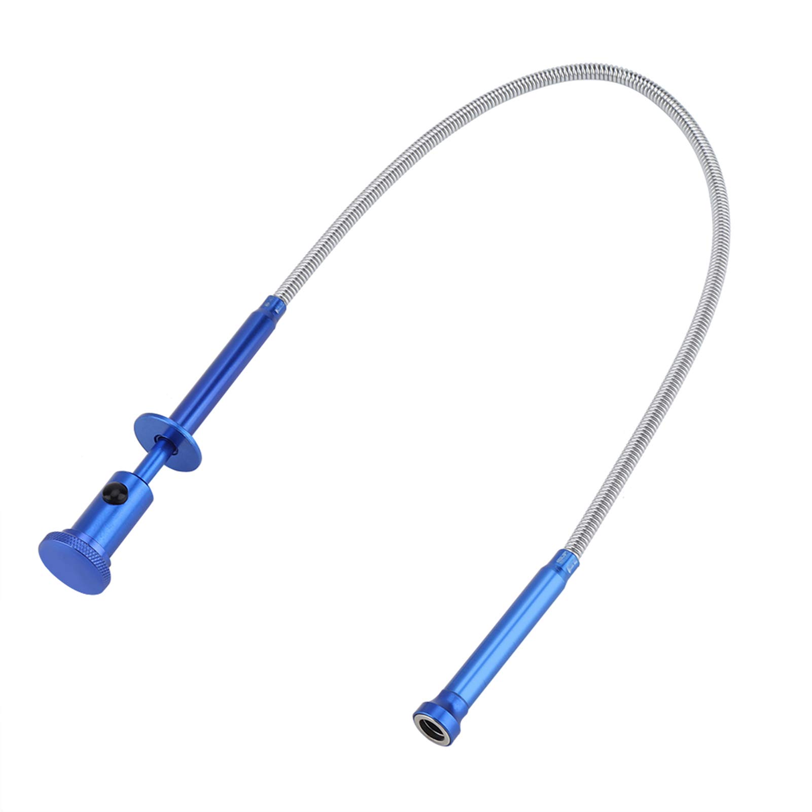 Flexible Claw Pick up Tool, Lifting Grabber Magnetic Drain Unblocker Hair Catcher Magnetic Retrieval Tool with LED Light and 4 Claw Shaft, Extra Long Reachers Extending Claw Grabber