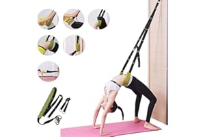 Yoga Waist Back Bend Trainer - Multi-purpose Door Flexibility Assist Stretch Band, Suitable for Fitness, Dance, Yoga, Gymnast