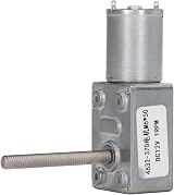 AMONIDA DC Gear Motor M6 Self-Locking Worm Gearbox 12V 1RPM for Printers view 7