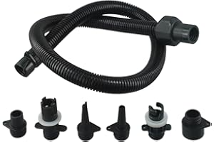 Inflatable Air Hose Nozzle Kit with 20 PSI Air Pump Adapter for for Kayak, SUP, Inflatable Boats, Pumps HT-781 HT-782 HT-790 
