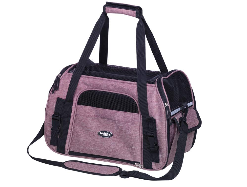 Nobby Lujan Bag, Dusky Pink, M: 43 x 23 x 29 cm, Pack of 1