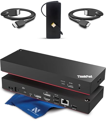 Amazon.com: Lenovo ThinkPad Universal Thunderbolt 4 Smart Dock