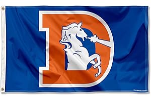 WINCRAFT Denver Broncos Throwback Flag and Banner