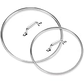 All-Clad HA1 Hard Anodized Nonstick Glass Lid Set 10, 12 Inch Pots and Pans, Cookware Black