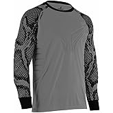 Levelty Multi Padded Goalkeeper Jersey Adult/Kids Football Shirt Long Sleeve Goalie Soccer Mens Goalkeeper Jersey