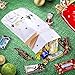 Funnlot Christmas Drawstring Gift Bags 32PCS in 7 Styles Christmas Wrapping Bags Xmas Treats Bags Christma s Party Favor Pouch Goody Sweet Treat Candy Bags with Ribbon Ties