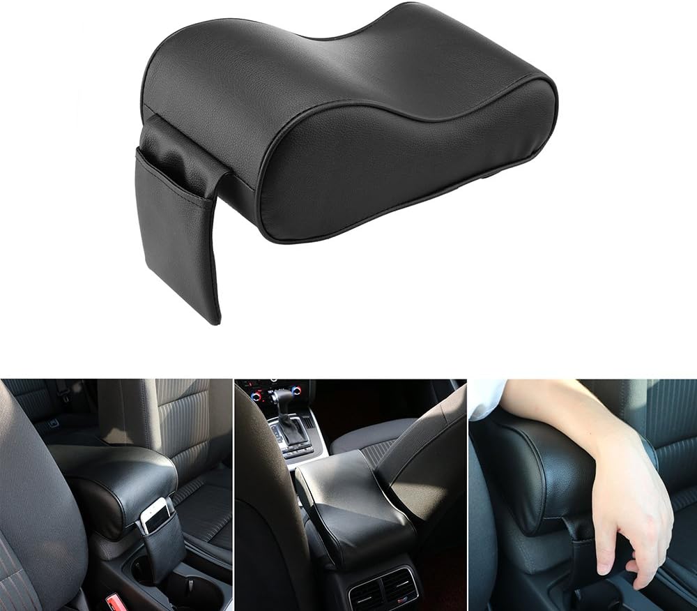 AOZBZ Memory Foam Car Armrest Cushions Armrest Center Consoles Head