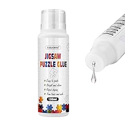 YAKAMOZ Updated Jigsaw Puzzle Glue with New Sponge