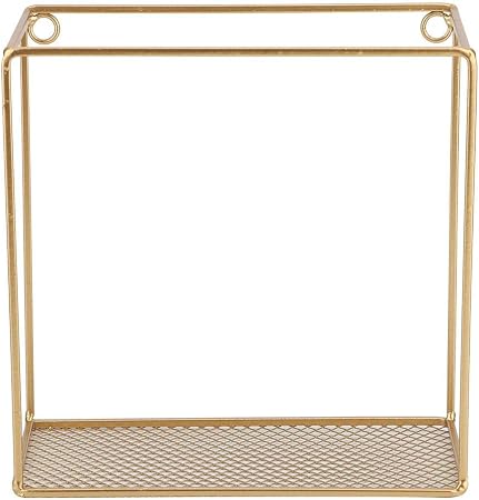 Mumusuki Simply Style Iron Wall Hanging Shelf Storage Rack Grid Shelving Home Decoration Decoration Amazon Co Uk Kitchen Home