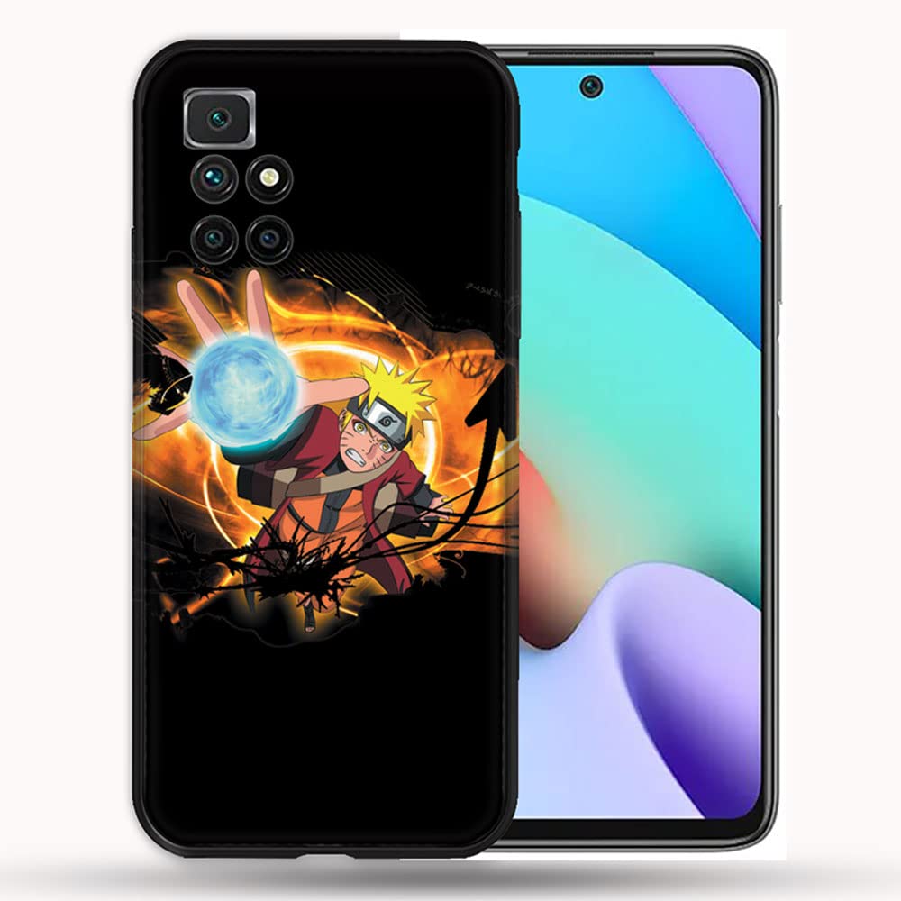 Cokitec Xiaomi Redmi 10 Manga Naruto Case Black