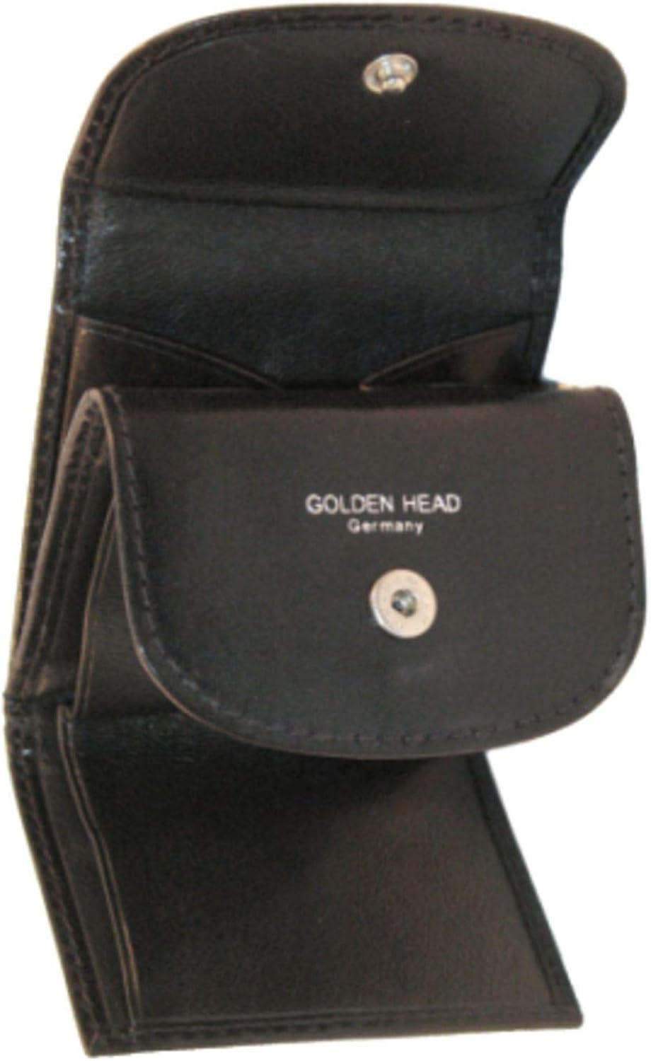 Golden Head Leather Purse Colorado Damen-Minischeintasche 1005 Schwarz Black, 7.5 cm - Image 4