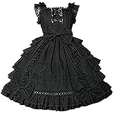 Smiling Angel Girls Sweet Lolita Dress Princess Lace Court Skirts Cosplay Costumes