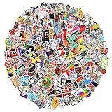 Future Stickers 500 pcs Laptop Stickers Car Motorcycle Bicycle Luggage Decal Graffiti Patches Skateboard Stickers for Laptop - No-Duplicate Sticker Pack