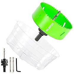 HLOFIZI 4-1/4 Inch Hole Saw Bi-Metal for