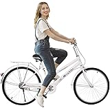 schwinn third avenue women's hybrid bike plum
