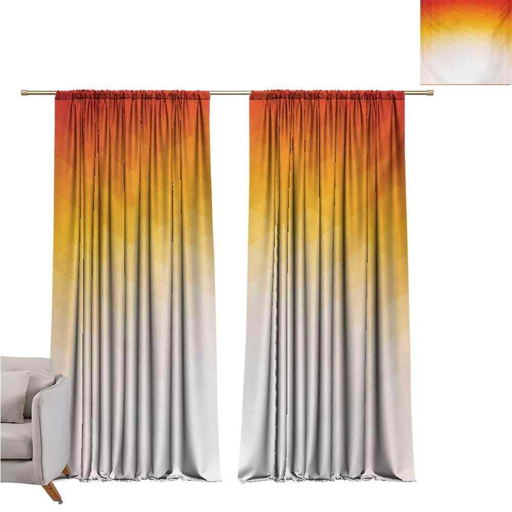 Amazon Com Rupperttextile Geometric Curtain For Kids Ombre