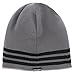 adidas Men's Eclipse Reversible Beanie, Black/Onix/Grey, One Size