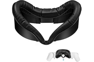 SUPERUS Upgraded Facial Interface & Face Cover Pad Compatible with Meta/Oculus Quest 3 Accessories, Unique Design for Officia
