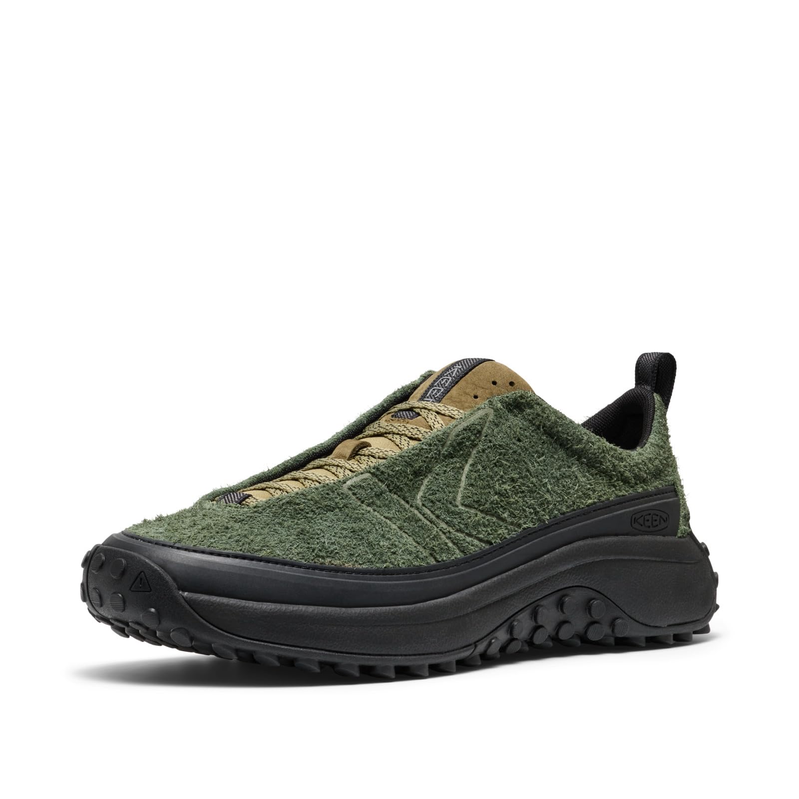 Photo 1 of KEEN Men's KS Mino Comfortable Breathable Durable Stylish High Traction Sneakers, Bronze Green/Martini Olive, 13