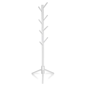 Milliard Kids Coat Tree Rack Hanger Wooden White Rack Organizer Furniture