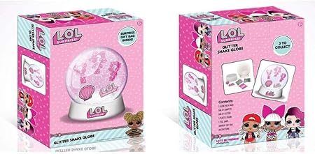 lol surprise glitter shake globe
