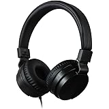 Tauren Portable Foldable Headphones 3.5mm On-ear Style,Noise Reduction Headphone for Kids Teens Youth, Compatible with iPhone iPad iPod Mp3 Laptop and Much More