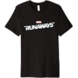 Marvel Runaways Silver Logo T-Shirt 