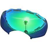 ZERO TECH BASE Compatible Replacement Lens for Oakley Splice Snow Goggles Mirror type