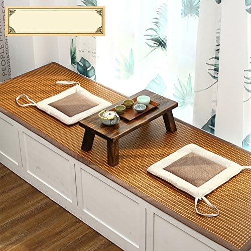 LIUZEIMIN Summer rattan carpet,Baby crawling mat Matt mat Living room Bedroom Window cushion-C 5971inch