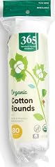 365 by Whole Foods Market Organic Cotton Rounds, 80 CT
