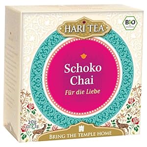 Hari Tea Für die Liebe / Verführen ist menschlich Schoko & Chili, 2er Pack (2 x 20 g) – Bio