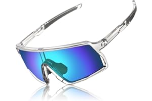 eyeezi Polarized Sports Sunglasses for Men Women Cycling Glasses UV Protection Fishing Running Glasses,Youth Sport Sunglasses