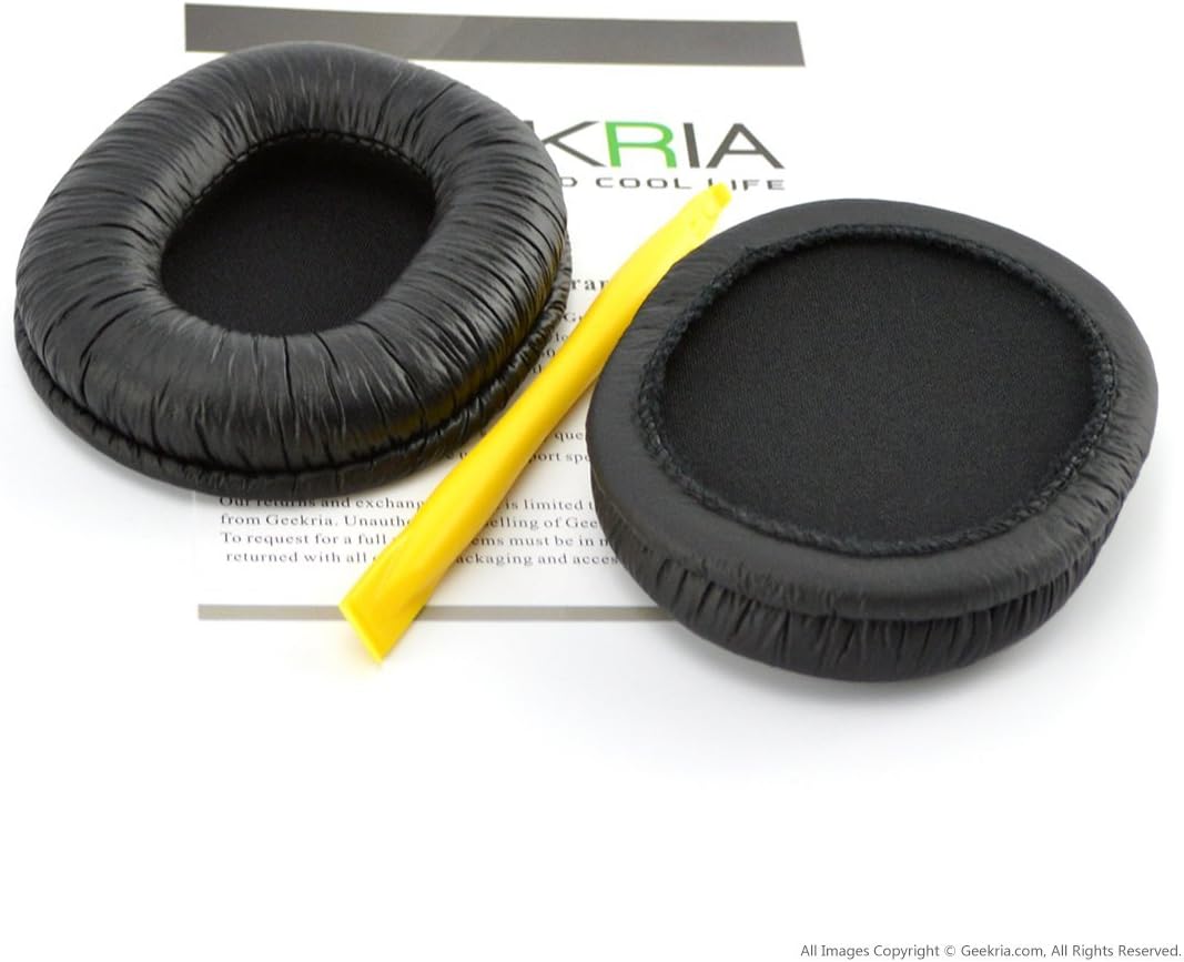 Geekria Replacement Earpad + Headband Set Compatible with SONY MDR-7506, MDR-V6, MDR-CD900ST Headphones, Repair Parts (Black) - Image 3