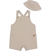 Calvin Klein baby-boys Sleeveless Shortall Romper