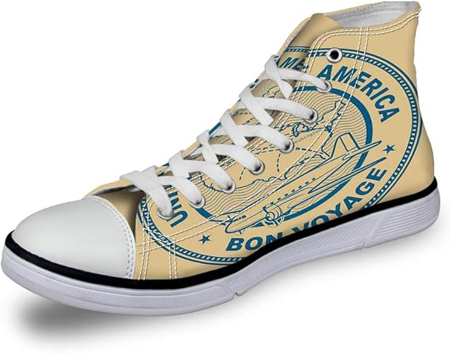 women's fashion casual trend color matching canvas sneakers