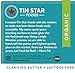 Tin Star Foods Organic Ghee -100% Grassfed - Gluten-Free - Whole30 - Non-GMO - Paleo - Made in USA - 29 oz (1 jar)