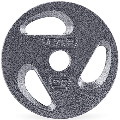 CAP Barbell Standard 1Inch Grip Plates, Single, 2.5 Pound Pricepulse