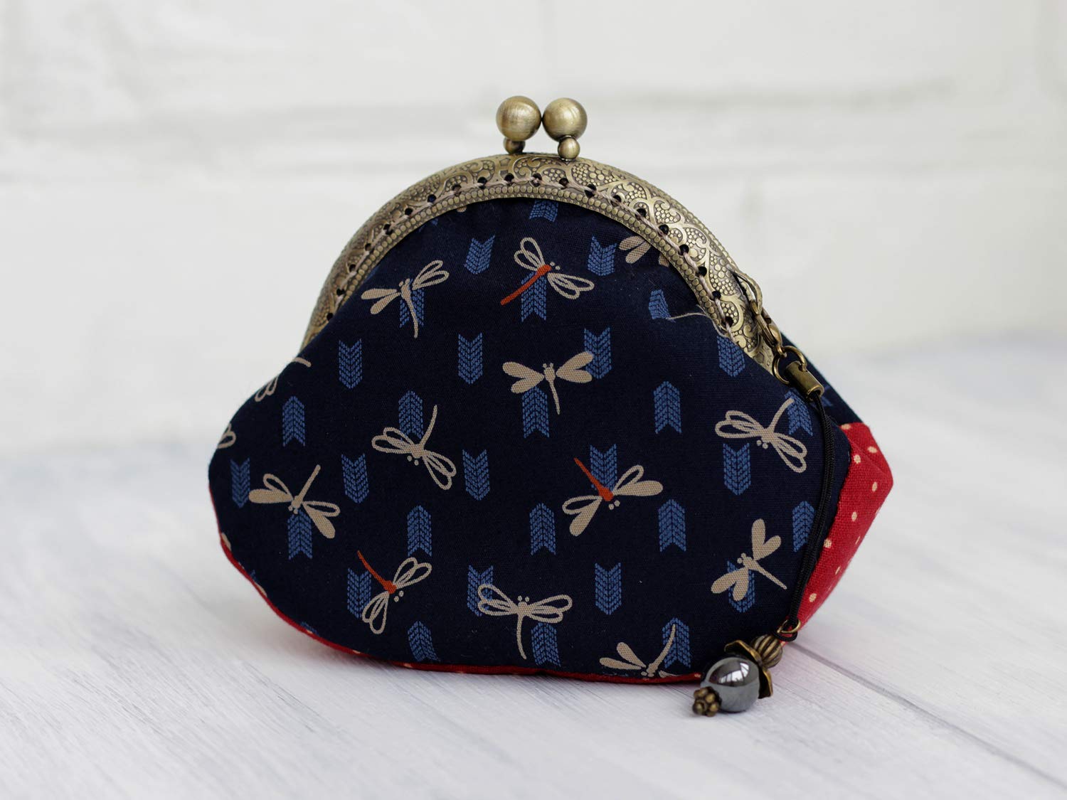 small fabric purse