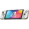 HORI Nintendo Switch Split Pad Compact (Light Gray & Yellow) - Ergonomic Controller for Handheld Mode - Officially Licensed by Nintendo