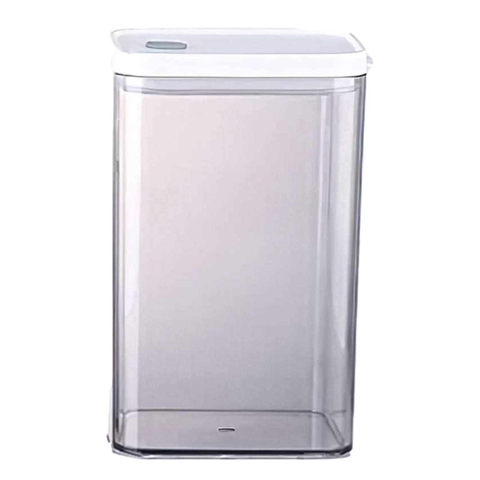 rismart Airtight Food Containers Set Kitchen Cupboard Storage Bins for Flour, Cereal, Sugar Clear Plastic Organiser Jars 1.5 L