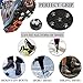 Ice Cleats For Men & Women - Fit on Most Shoes & Boots, Prevent Slipping on Ice and Snow - Snow Grips Provide Stability - Make Winter Walking Safer, 2PCS by Perfect Life Ideas