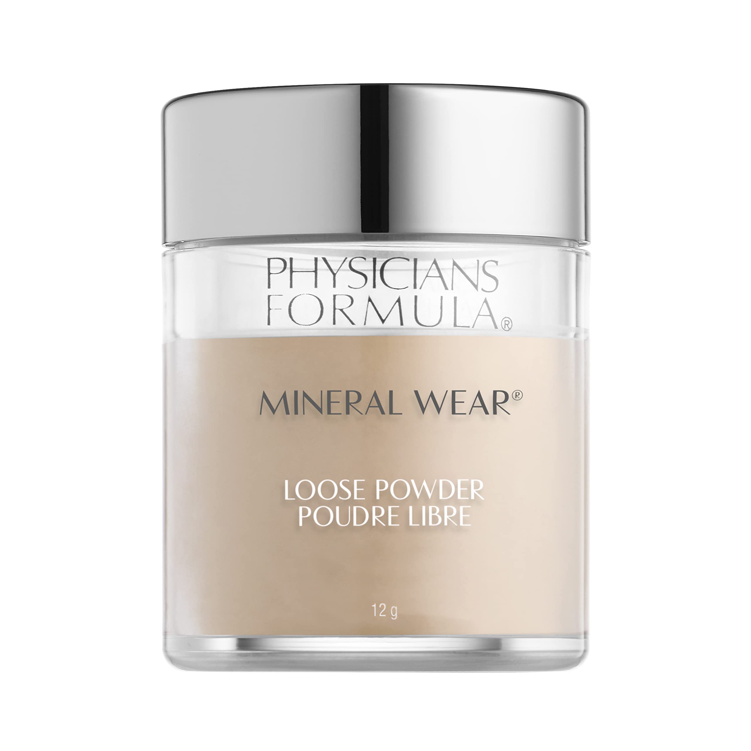 Physician's Formula, Inc. - Mineral Wear Loose Powder - Loose Mineral Powder with Gentle Minerals - Lightweight Formula - Translucent Light