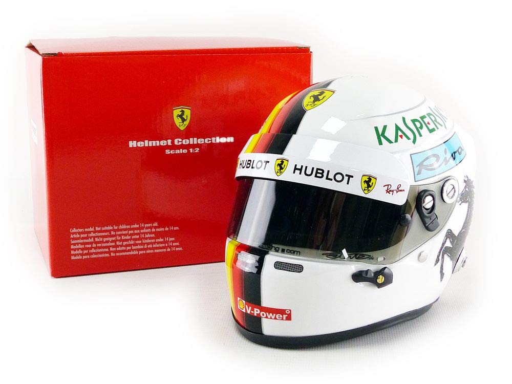 Vettel MINI HELMET Ferrari 20181/2 CASQUES S Jeux et Jouets Hobbies