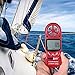 ennoLogic Anemometer eA980R - 8 Parameters: Wind Speed, Wind Chill, Air Temperature, Humidity, Heat Index, Dew Point, Barometric Pressure, Altitude - Digital Weather Meter with Backlight