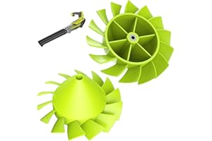 WHMYZHL 2 Pack 529437003/529437004/529437001 Blower Fan for Homelite & Ryobi 18 Volt Cordless Blower P2108 P21081 P21081VN P21081VNM